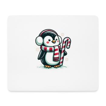 Penguin Christmas Animals Cute Penguins - Mouse Pad (horizontal) - white - Front