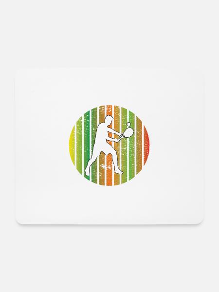Tennisverein Tennisspieler Tennisliebhaber Tennis - Mousepad (Querformat) - Weiß