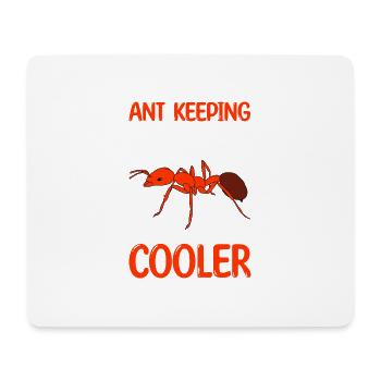 Antkeeping Ant Breeding Ants - Mouse Pad (horizontal) - white - Front