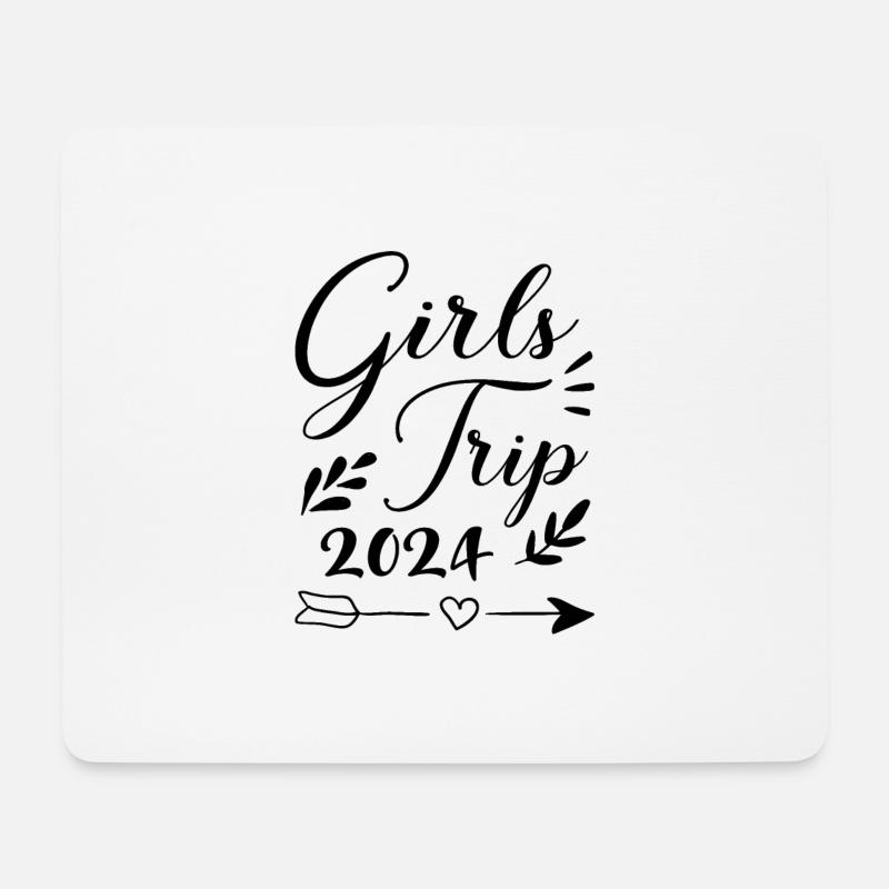 Girls Trip 2024 Mädelstour Mädlstrip Mädelstrip - Mousepad (Querformat) - Weiß