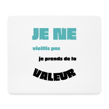 Männer, Frauen, Humorvoll, Humorvolles T-Shirt-Geschenk - Mousepad (Querformat) - Weiß - Vorne
