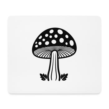 mushroom - Mouse Pad (horizontal) - white - Front