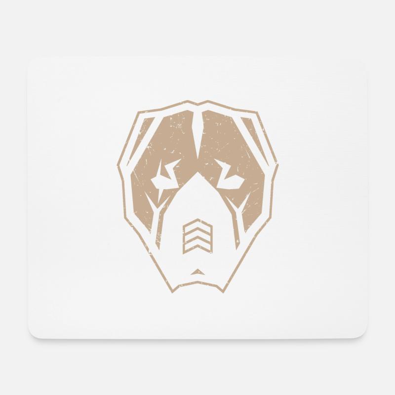 Kangal - Mousepad (Querformat) - Weiß