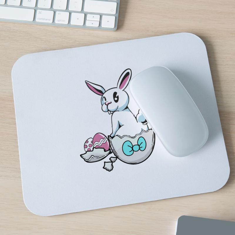 Easter Easter Bunny Eggshell Easter Eggs Child Eggs Egg Mouse Pad (horizontal)
