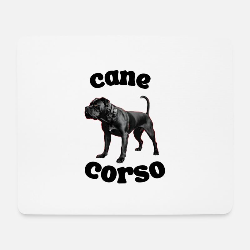 Cane Corso - Mousepad (Querformat) - Weiß