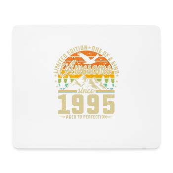 Legendary 1995 Vintage Birthday Shirt - Mouse Pad (horizontal) - white - Front