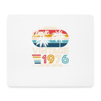 Vintage 1976 - Born Legends - Mousepad (Querformat) - Weiß - Vorne