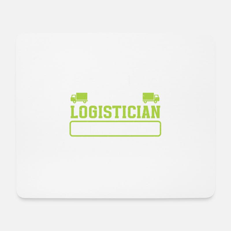 Logistiker Logistik - Mousepad (Querformat) - Weiß