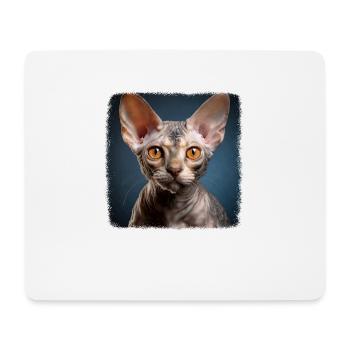 Devon Rex Kitten Devon Rex Cat - Mouse Pad (horizontal) - white - Front