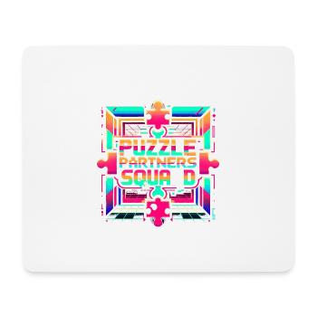 Puzzle Partners Squad 2 - Mouse Pad (horizontal) - white - Front