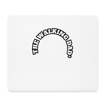 The Walking Dad² 2 Sons White - Mousepad (Querformat) - Weiß - Vorne