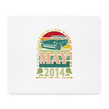 Mai 2014, Mai 2014, Mai 2014. - Mousepad (Querformat) - Weiß - Vorne