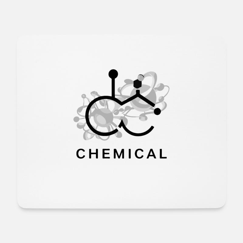 CHEMIE - Mousepad (Querformat) - Weiß