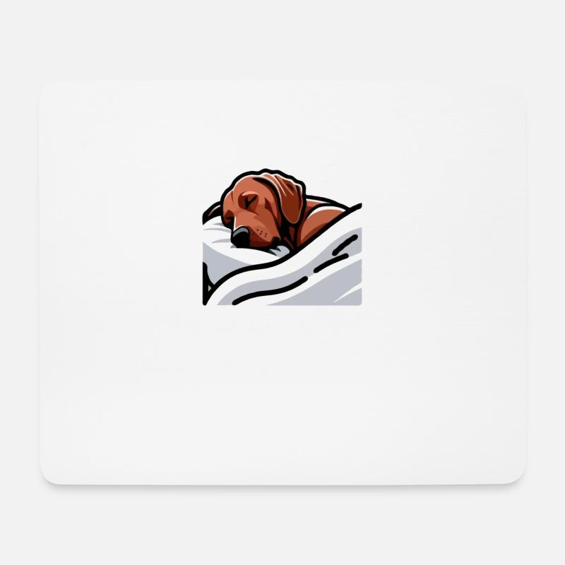 Rhodesian Ridgeback Hund Rhodesian Ridgebacks - Mousepad (Querformat) - Weiß