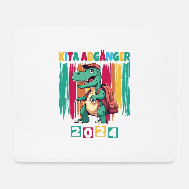 Kita Abgänger 2024 Einschulung 2024 - Mousepad (Querformat) - Weiß