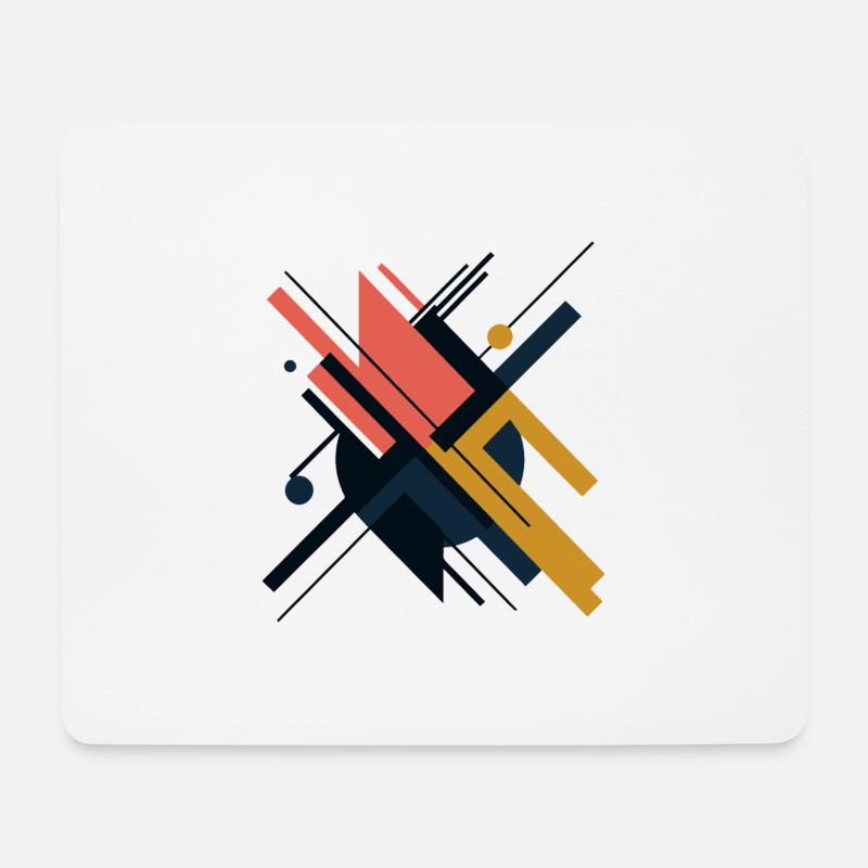 ABSTRAKTE KUNST - Mousepad (Querformat) - Weiß