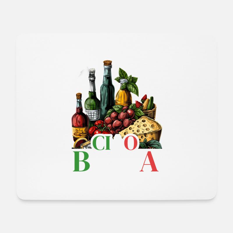 Ciao Bella - Mousepad (Querformat) - Weiß