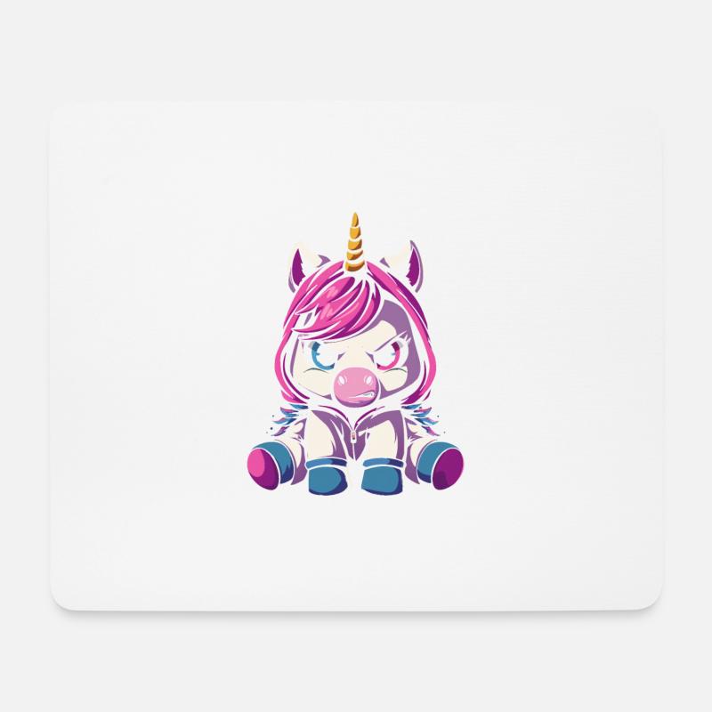 Das Ist Mein Einhorn Kostüm - Mousepad (Querformat) - Weiß