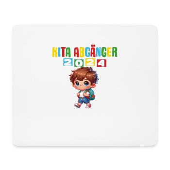 Kita Abgänger 2024 Einschulung 2024 - Mousepad (Querformat) - Weiß - Vorne