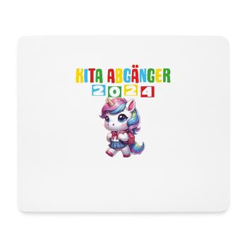 Kita Abgänger 2024 Einschulung 2024 - Mousepad (Querformat) - Weiß - Vorne