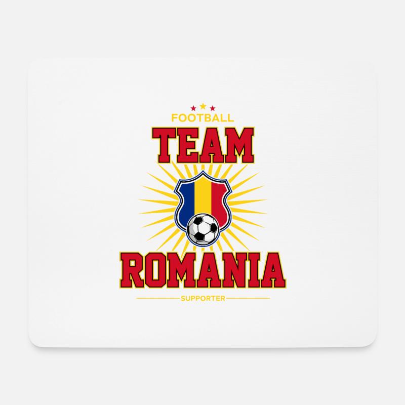 Romania - Mousepad (Querformat) - Weiß