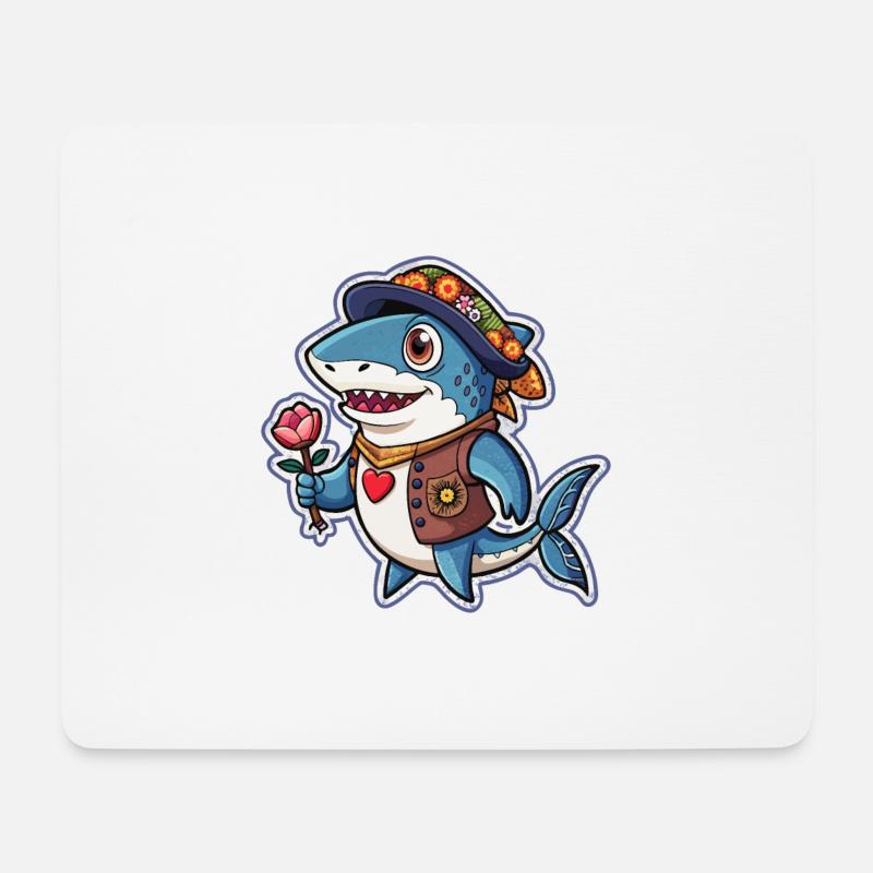 HAIE - Mousepad (Querformat) - Weiß