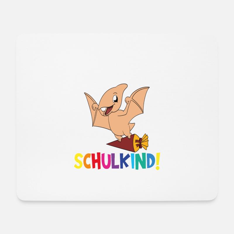 Schulkind 2024 Einschulung Schulanfang - Mousepad (Querformat) - Weiß