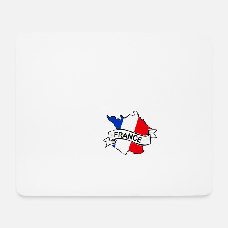 Frankreich Paris - Mousepad (Querformat) - Weiß