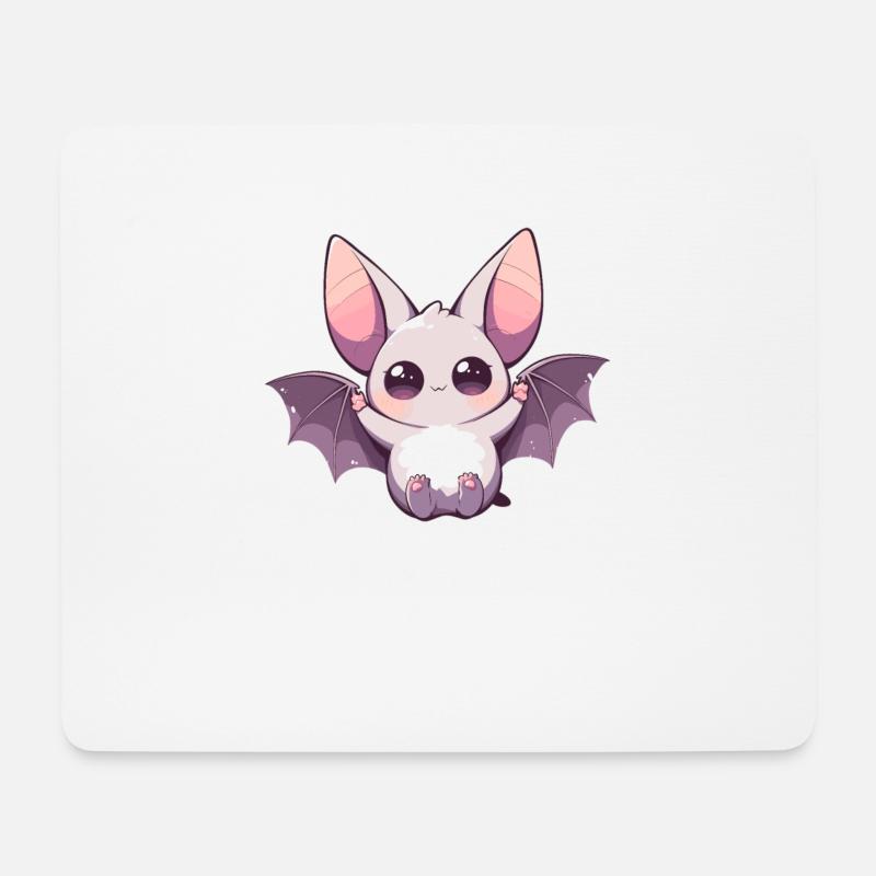 Bat Fledermäuse Fledermaus - Mousepad (Querformat) - Weiß