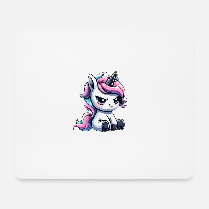 Bitte Nicht Ansprechen Ich Bin Wirklich So Genervt - Mousepad (Querformat) - Weiß