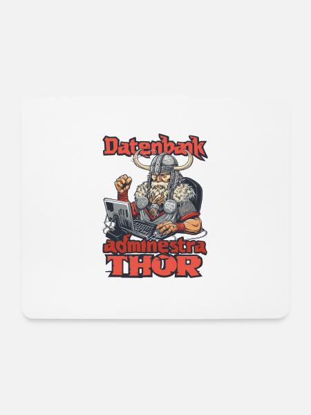 Datenbankadministrathor Codierung Datenanalyst - Mousepad (Querformat) - Weiß