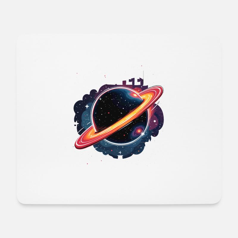 I NEED SPACE - Mouse Pad (horizontal) - white