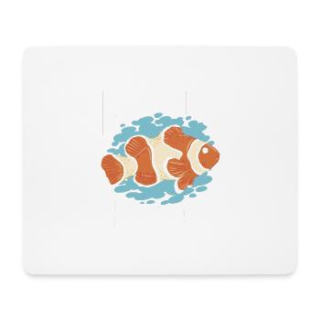 Aquarium Fish Tank Aquarist - Mousepad (Querformat) - Weiß - Vorne