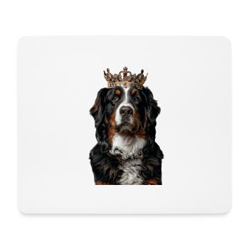 Bouvier bernois - Tapis de souris (format paysage) - blanc - Devant