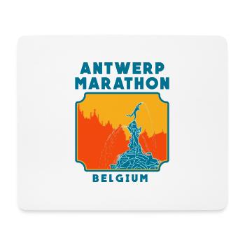 Antwerp Marathon - Belgium - Mouse Pad (horizontal) - white - Front