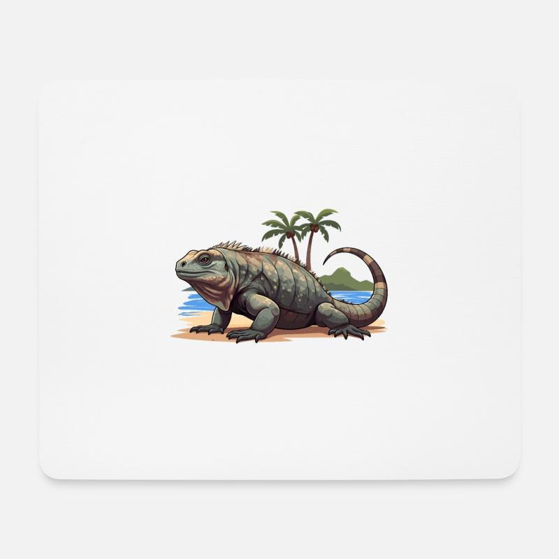 Galapagos Islands - Mousepad (Querformat) - Weiß
