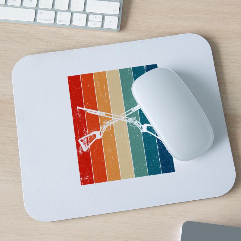 Vorderlader Muzzleloader Muzzle Loading Mouse Pad (horizontal)