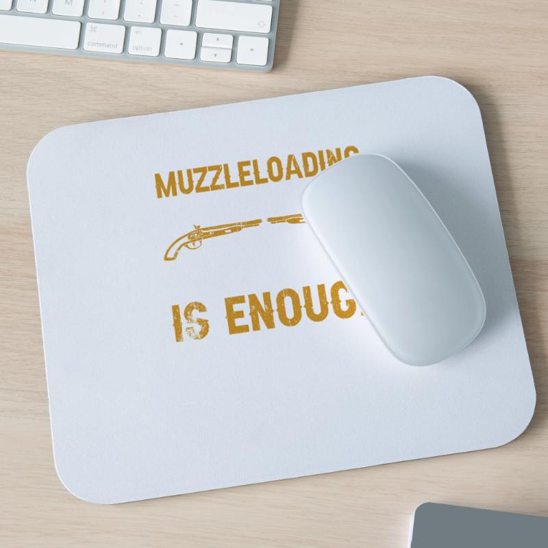 Vorderlader Muzzleloader Muzzle Loading Mouse Pad (horizontal)