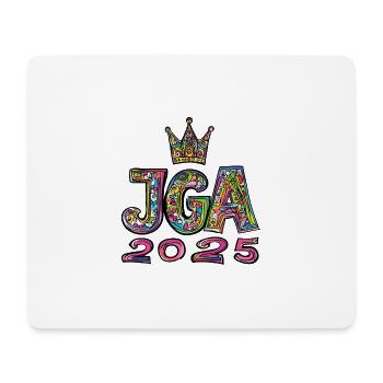 Jga 2025 Junggesellenabschied - Mousepad (Querformat) - Weiß - Vorne