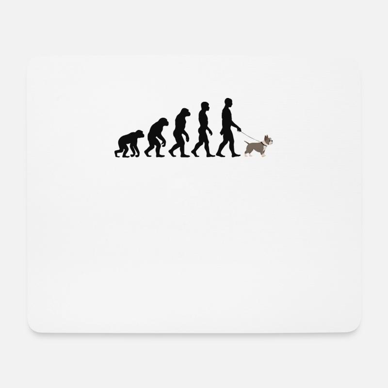 Staffordshire Bullterrier - Mousepad (Querformat) - Weiß