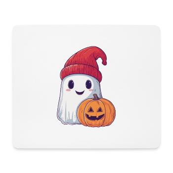 Cadeau d’Halloween Femmes Hommes Enfants Décoration - Tapis de souris (format paysage) - blanc - Devant