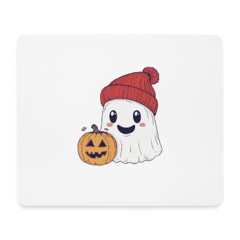 Cadeau d’Halloween Femmes Hommes Enfants Décoration - Tapis de souris (format paysage) - blanc - Devant