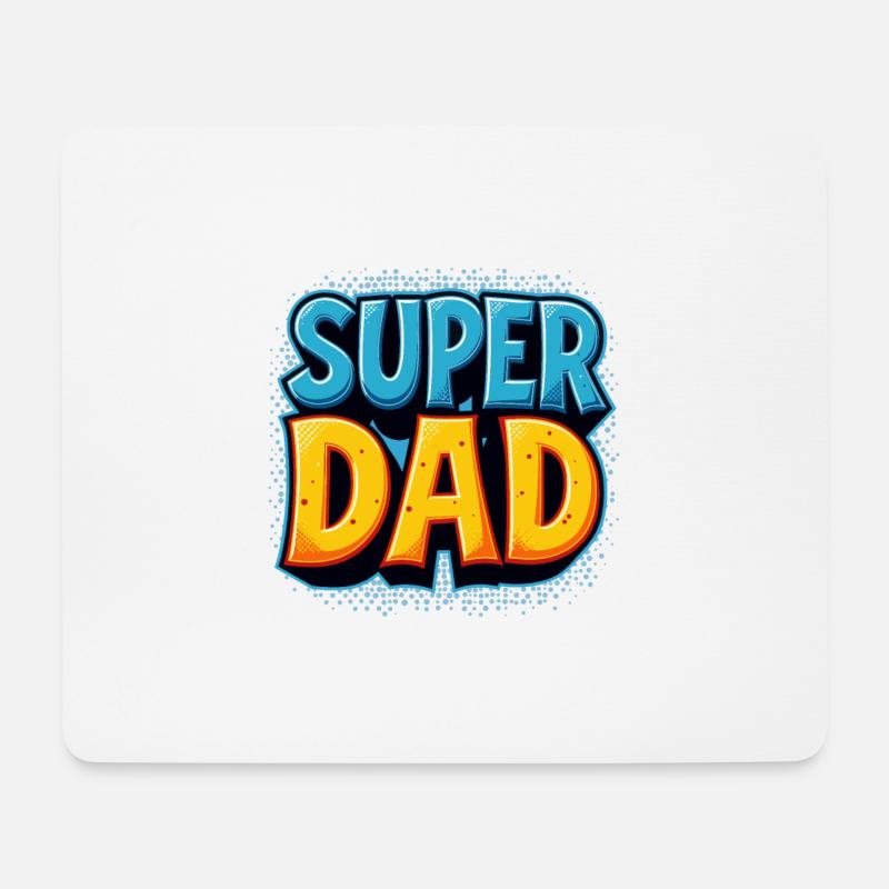 VATERTAG - Mousepad (Querformat) - Weiß