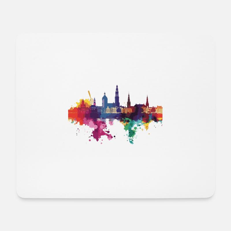 Roermond - Mousepad (Querformat) - Weiß