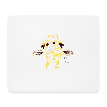 Safari Girafe Girafe - Tapis de souris (format paysage) - blanc - Devant