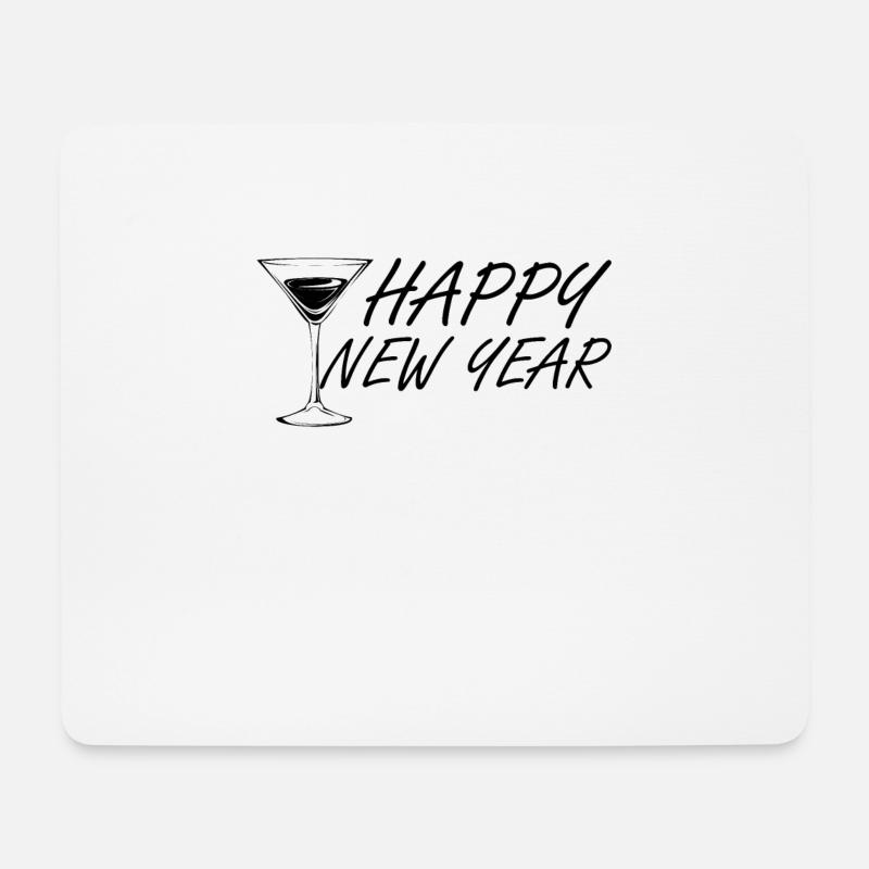 Silvester - Neujahr Frauen - Mousepad (Querformat) - Weiß