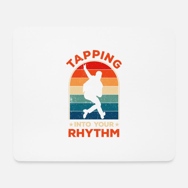 Tap Dance Tap Dancing Tap Dancer - Mouse Pad (horizontal) - white