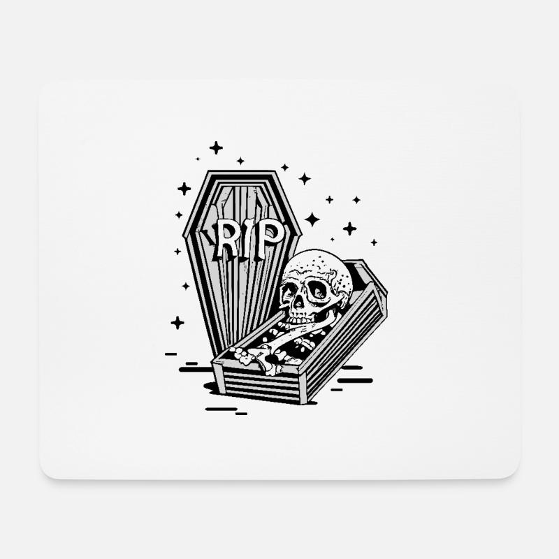 RIP - Mouse Pad (horizontal) - white