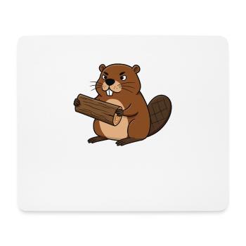 Dam It - Mousepad (Querformat) - Weiß - Vorne