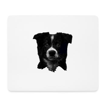 Border Collie - Mousepad (Querformat) - Weiß - Vorne